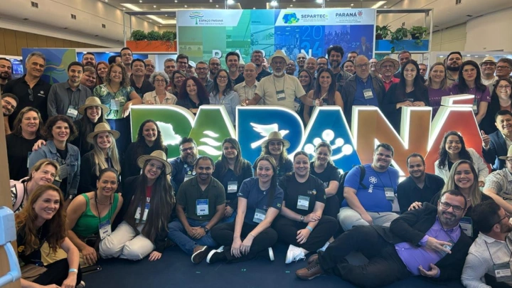 Participantes reunidos na conferência Anprotec